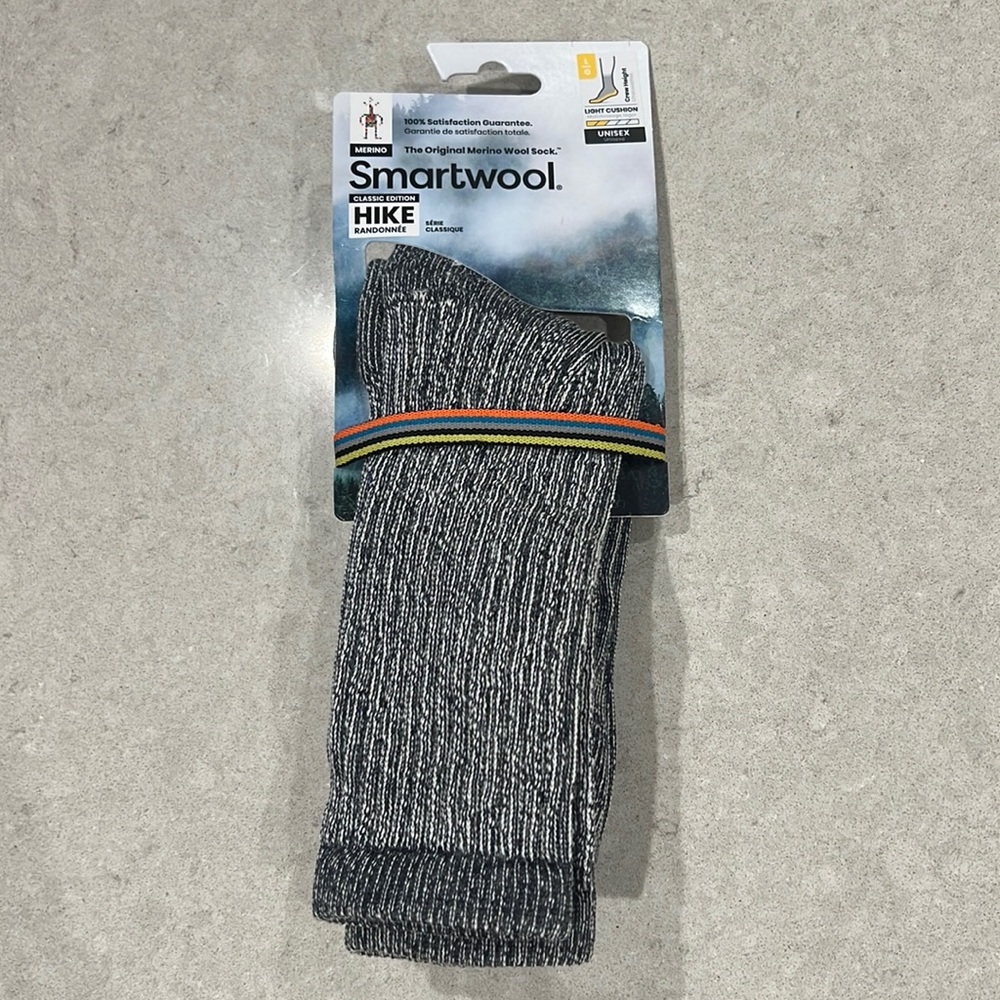 Smartwool Hike Sock Classic edition extra cushion unisex color:black #3465